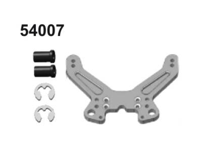 54007 Dämpferbrücke Rear Aluminum Orange