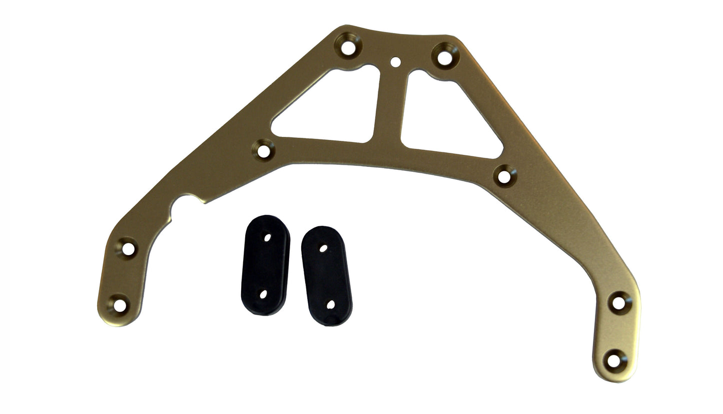 Versteifungsplatte Front Aluminum gun metal