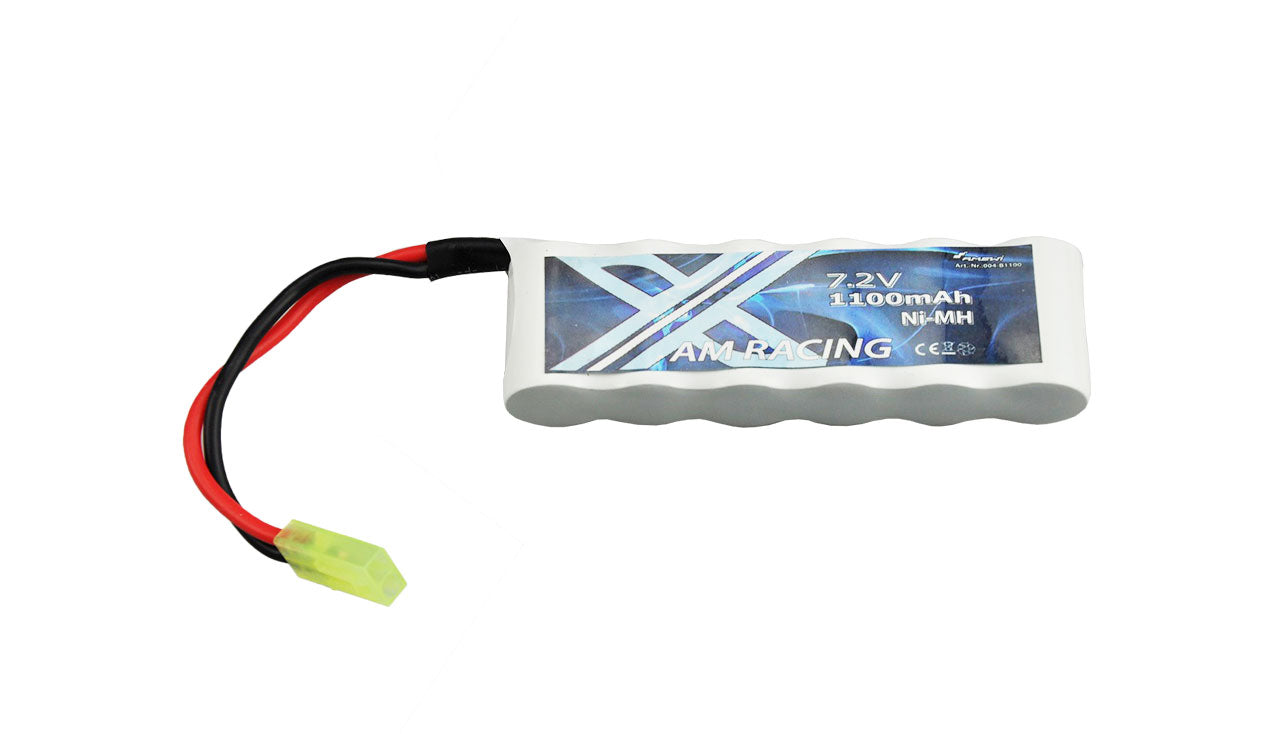 NIMH Battery 7,2V 1100mAh Mini Tamiya Connector