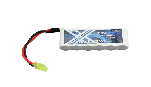 NIMH Battery 7,2V 1100mAh Mini Tamiya Connector