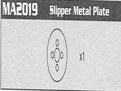 MA2019 Slipper Clutch Metal Plate Raptor