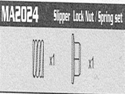MA2024 Slipper Clutch Lock Nut/Spring Nut/Spring Set Raptor