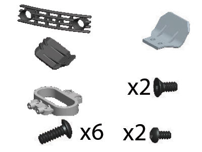 ET1021 Stoßfänger Rear AM10T