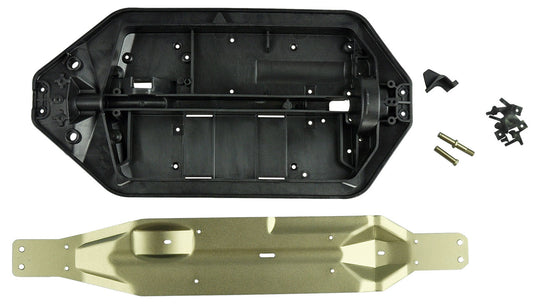 MA337EX-S Chassis With Alu Center-Skidplate AM10T EXTREME