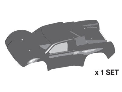 MA370 Body Shell Short Course AM10SC unlackiert