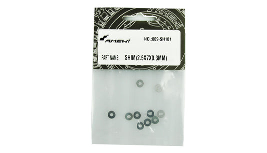 SH101 Shim Scheibe 2,5x7x0,3mm 10 Stück, EVO-X 6000