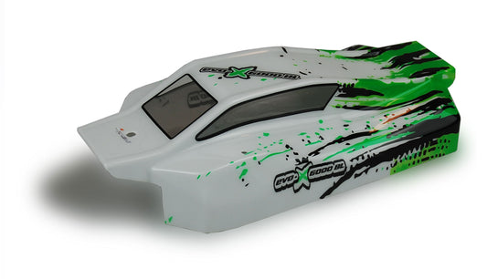 VB1115-G Body Shell lackiert Green EVO-X 6000