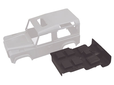 Landrover Defender Body Shell + Anbauteile For 1:10