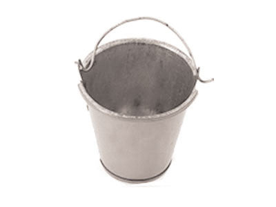 1:10 Eimer Silver