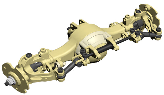 Lenkachse 1 Front Complete montiert For 8x8 Truck sand