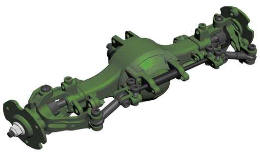 Lenkachse 1 Front Complete montiert For 8x8 Truck Green