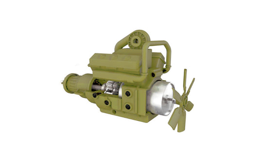 Motorblock Complete montiert For 8x8 Truck sand