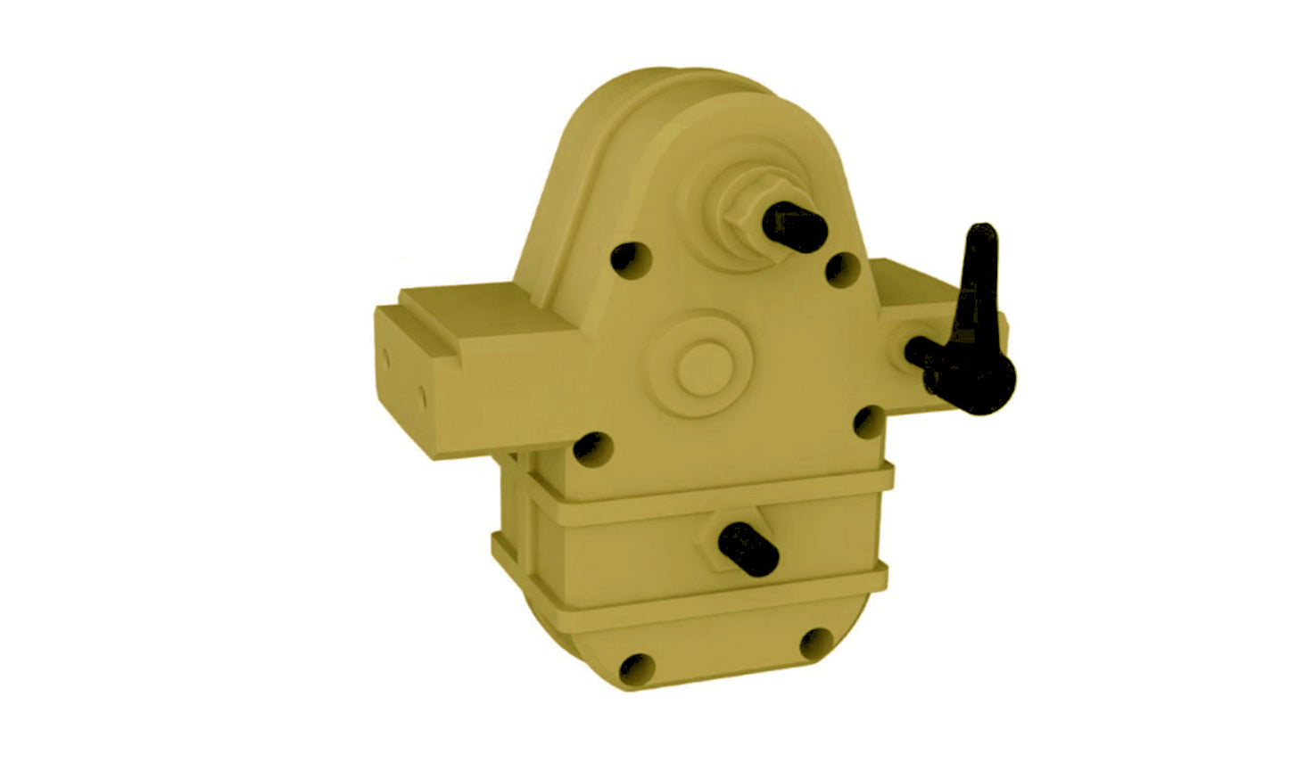 Transmission Complete montiert For 8x8 Truck sand