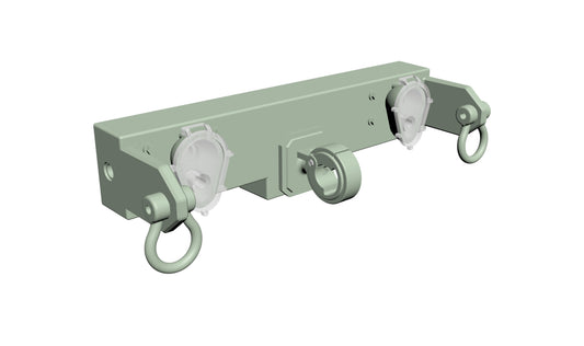 Heck-Rahmenteil Green For 8x8 Truck