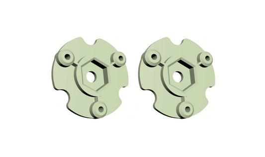 Radnabe 2 Stück For 8x8 Truck Green