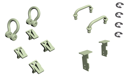 Anbauteile Green For 8x8 Truck