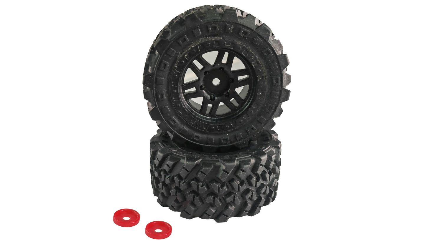 Kompletträder Hyper Go 1:14 Sandbuggy, 2 Stück