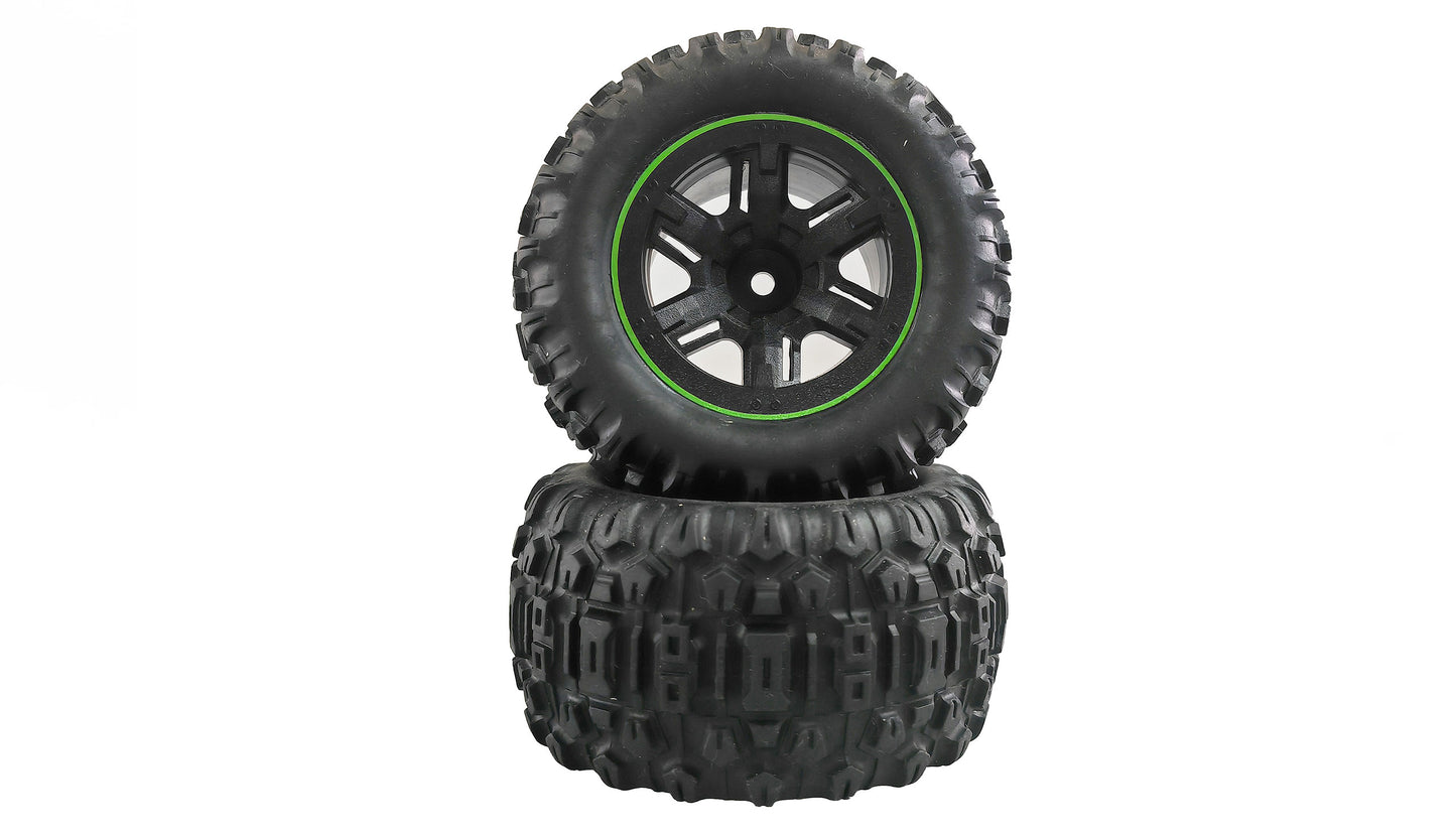 Komplettrad Truggy Hyper Go Green
