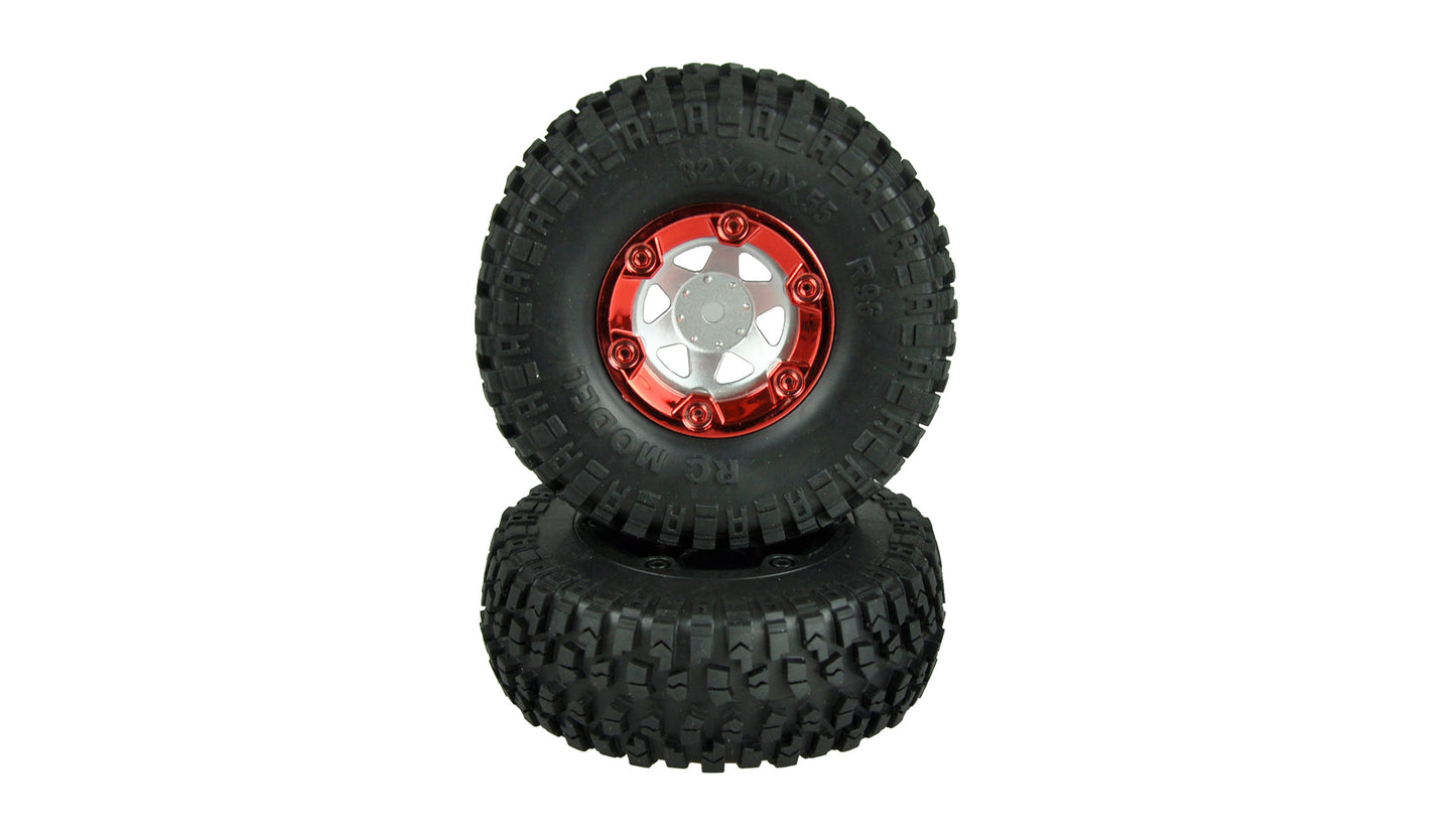 Wheels Set Red Fighter-1, Extreme, Eagle 1:12