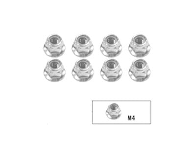 Stoppmutter M4 With Flansch Fighter-1, Extreme, Eagle 1:12