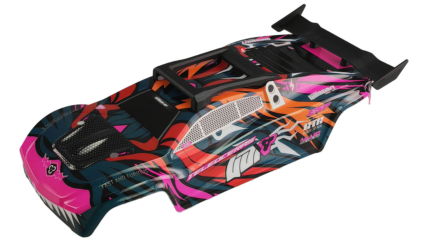 Body Shell Teleoceras Stunt Truck Red