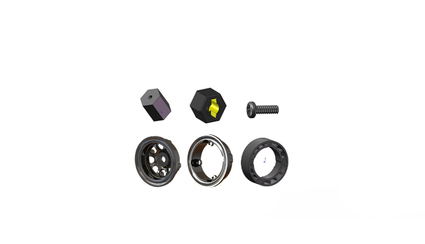 Bead Lock Wheels Chrom, 4 Stück