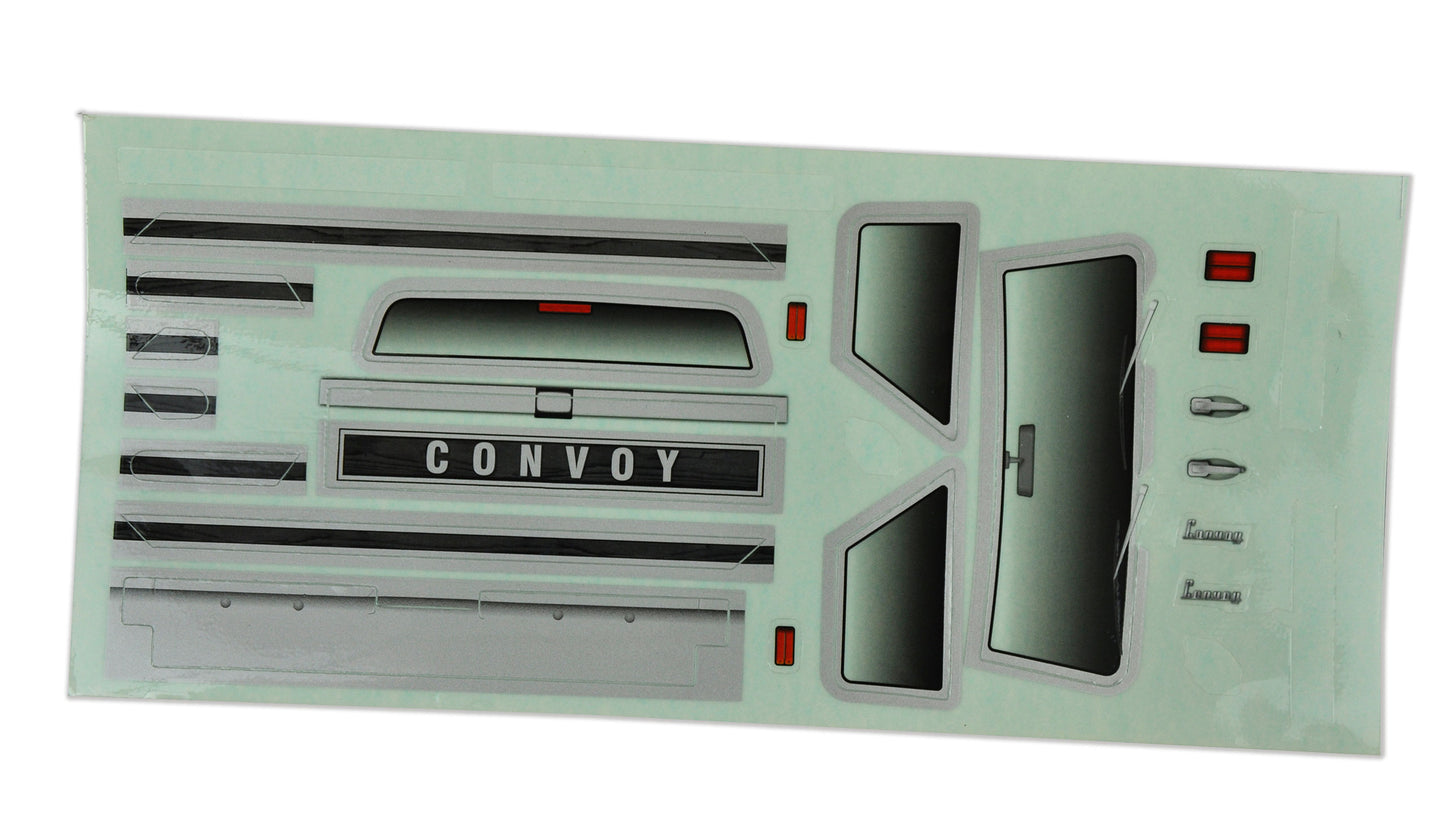 AM18 Convoy Lexan Body Shell Black