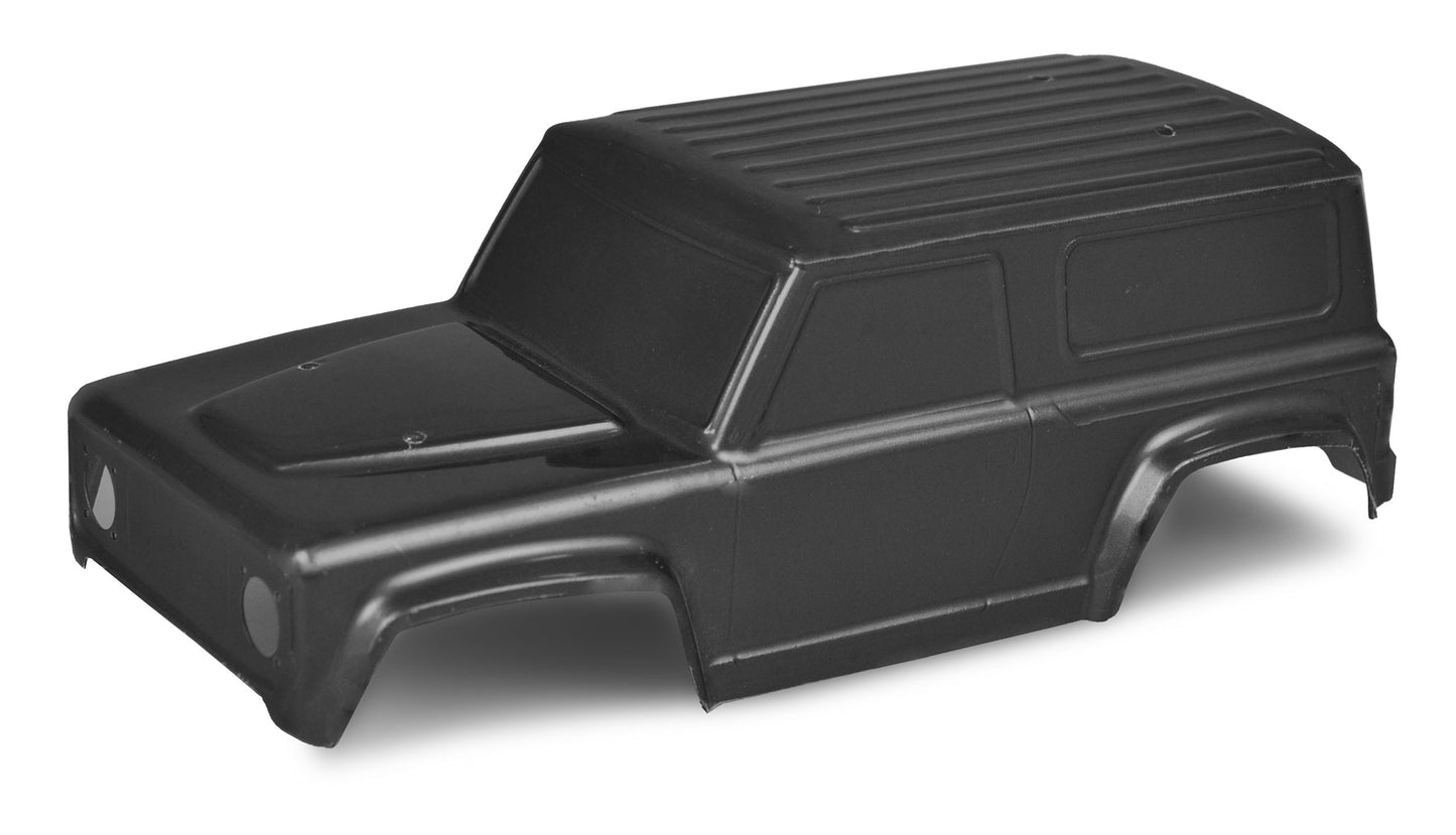 AM18 Rushmore Lexan Body Shell Gray metallic