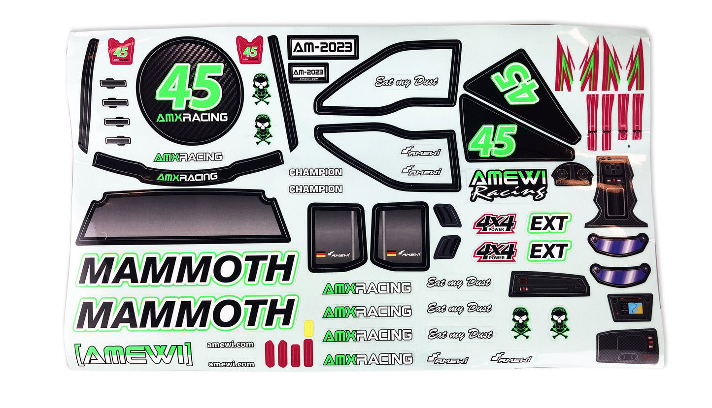 Body Shell Silver Mammoth