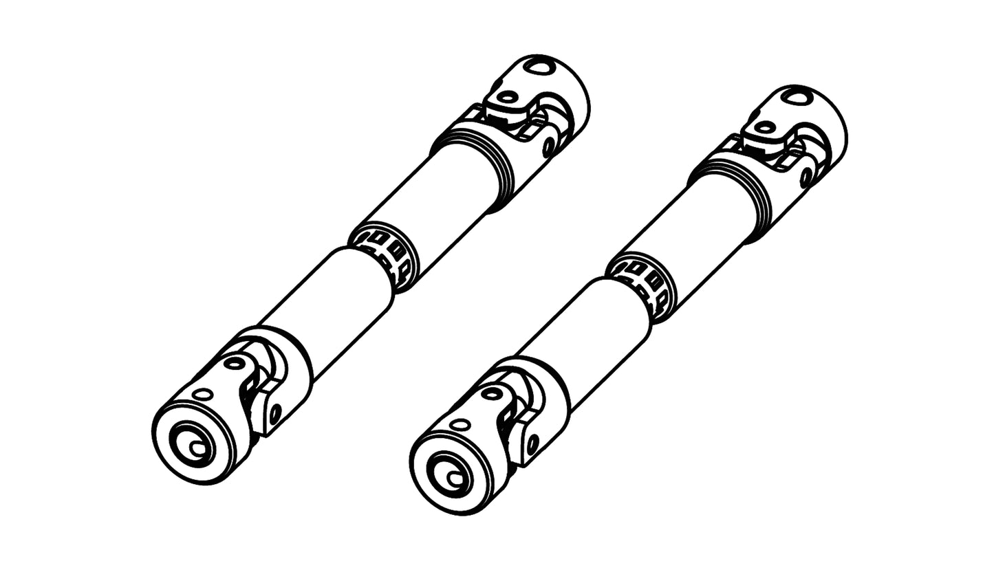 Zentrale Antriebswellen Plastic