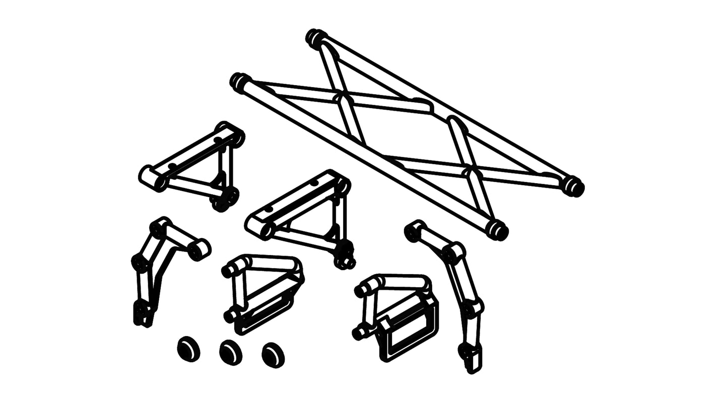 Body Shell Befestigungs Set