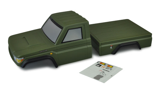 Body Shell RCX8 lackiert olive Green