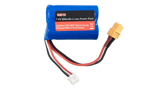 Li-Ion Battery 2S 7,4V 800mAh, XT60