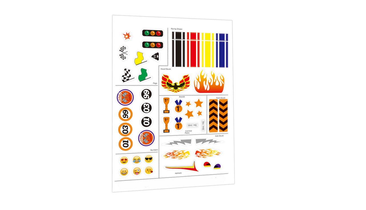 Magic Traxx Race Bahn 223-teilig - Transportbox