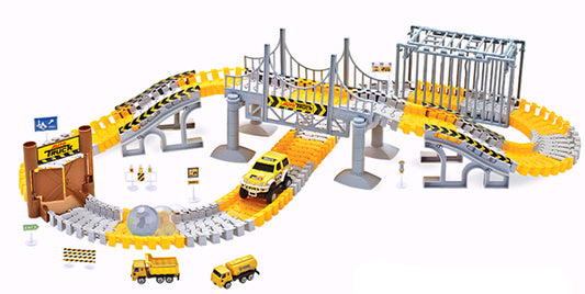 Magic Traxx Baustelle 160-teilig With Vehicle