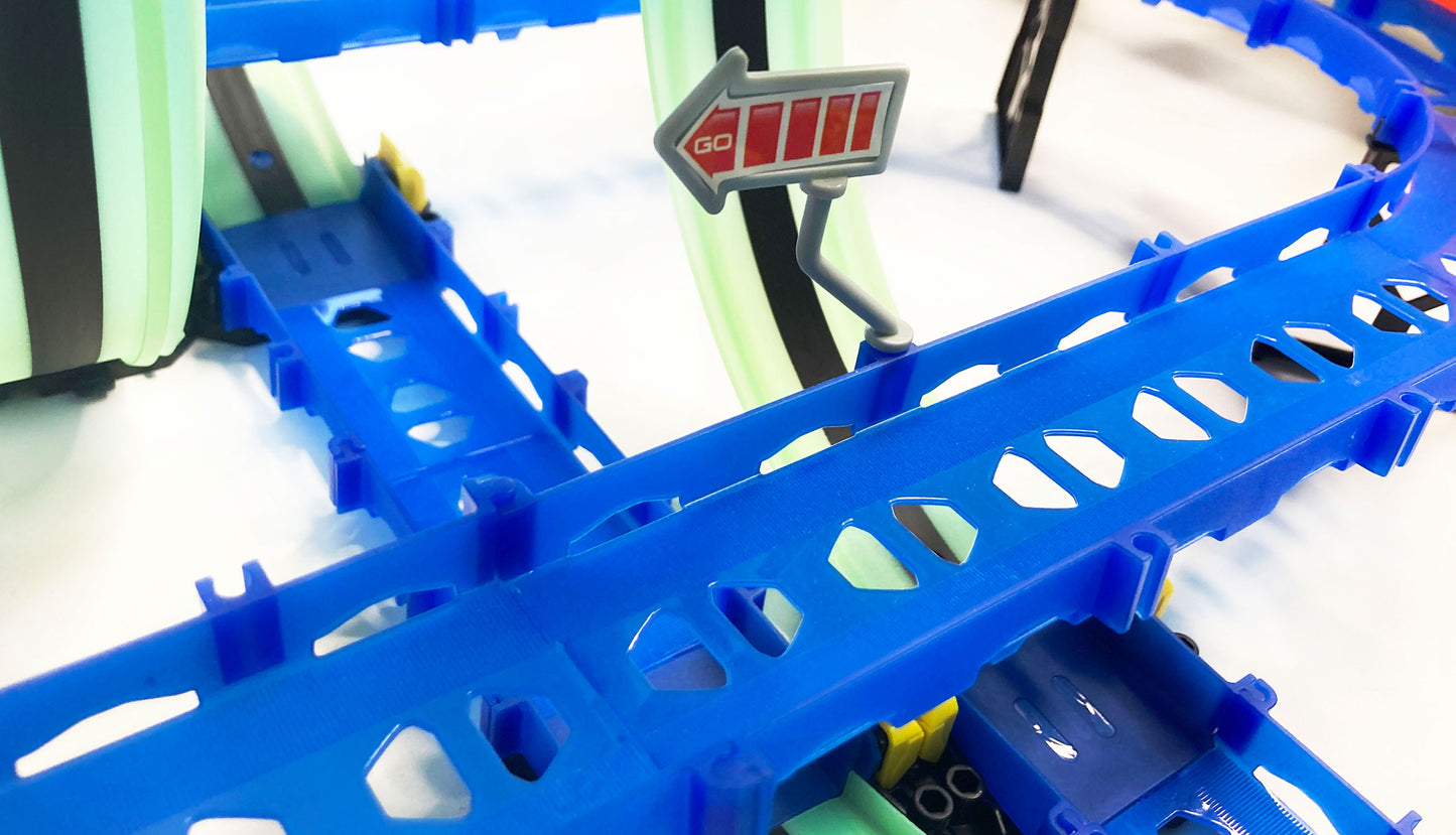 RC Magic Traxx Glow 113-teilig With zwei Rennfahrzeugen