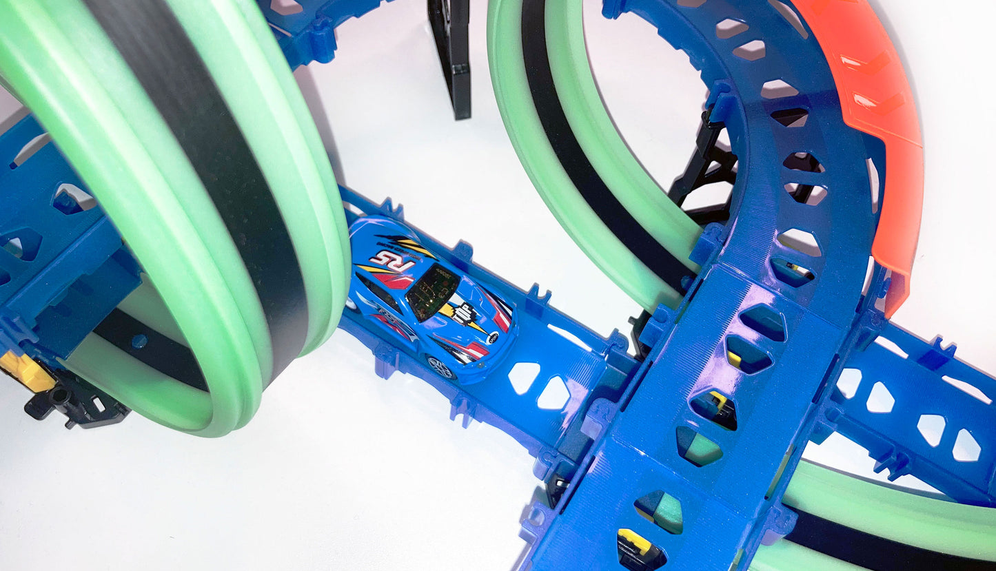 RC Magic Traxx Glow 113-teilig With zwei Rennfahrzeugen