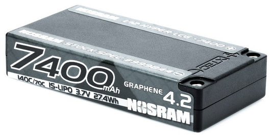 1/12 Hyper LCG StockSpec GRAPHENE-4.2 7400mAh Hardcase -3.7V 140C/70C