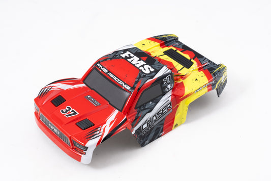 1/24 Chaser FSC24 -  CAR BODY ASSEMBLY (red)