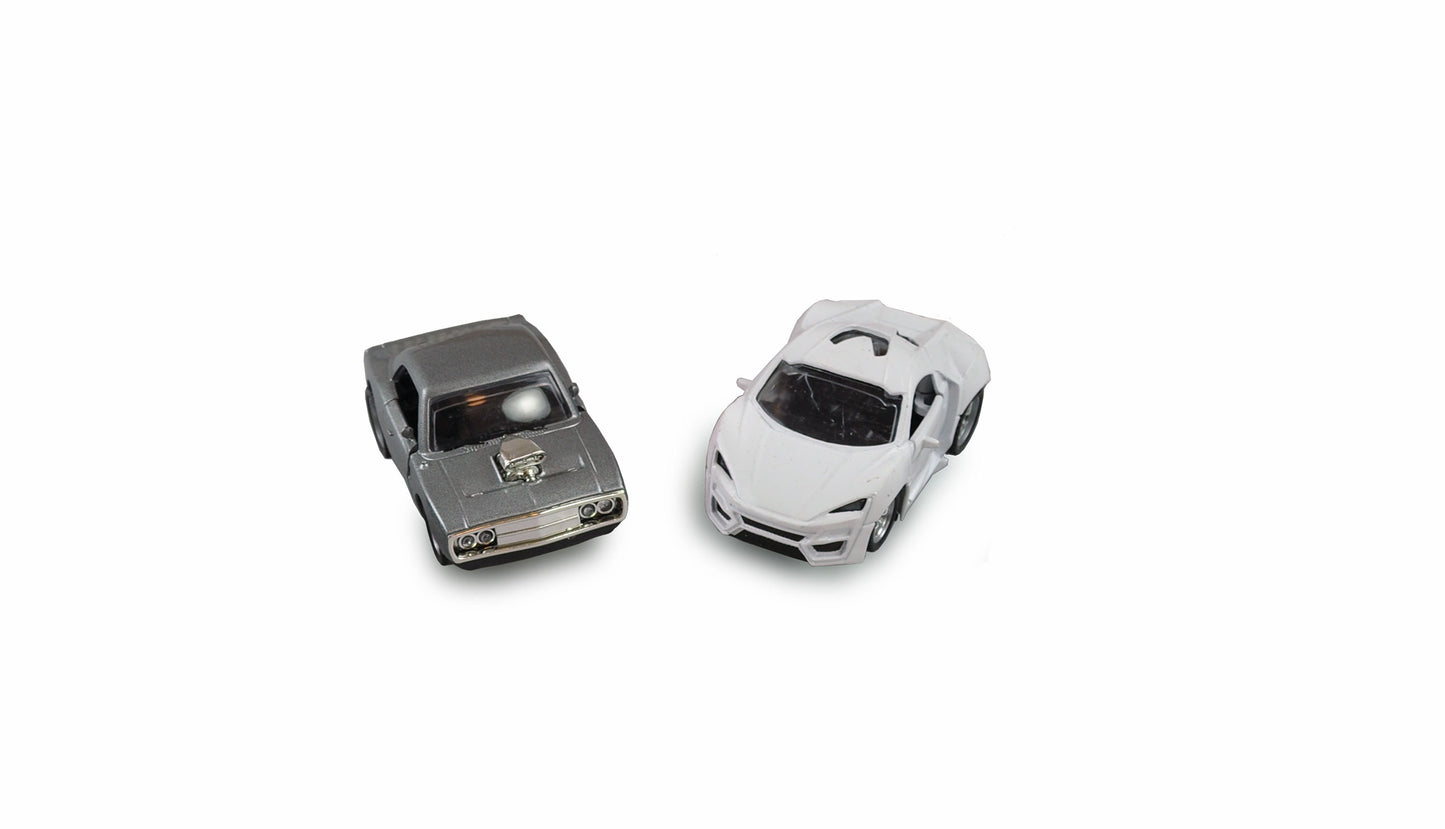 Rückzug Druckguss Fahrzeuge 1:48, 12er Set im Display