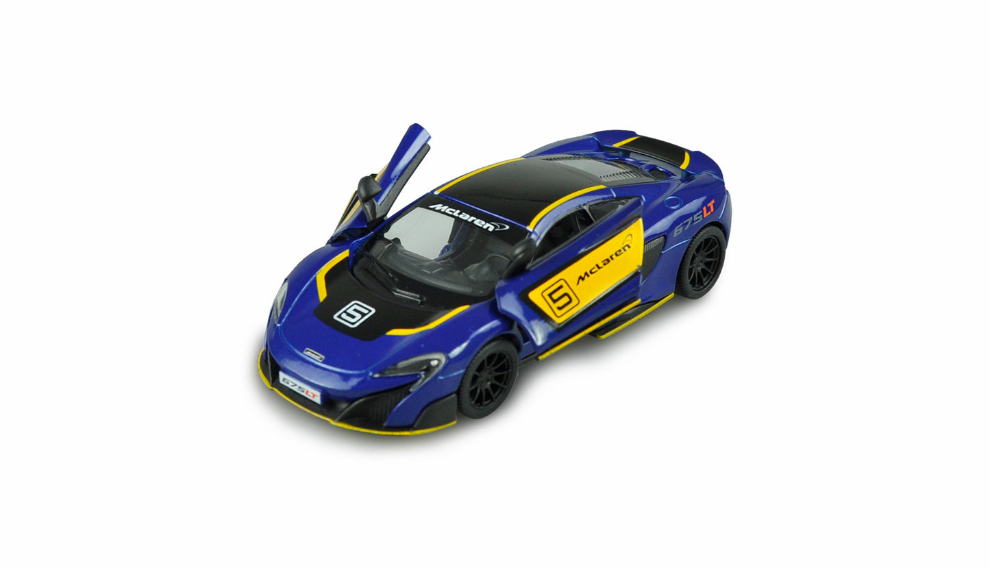 Rückzug Druckguss McLaren 675LT 1:36, 12er Set im Display