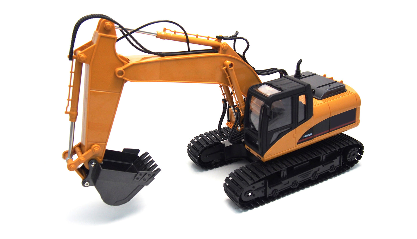 Excavator With Metal Shovel, Licht & Sound, 1:14 RTR