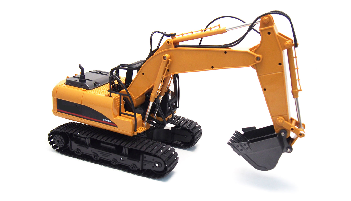 Excavator With Metal Shovel, Licht & Sound, 1:14 RTR