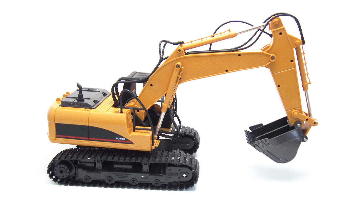 Excavator With Metal Shovel, Licht & Sound, 1:14 RTR