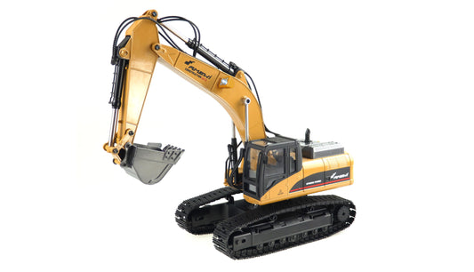 G704E Vollmetall Excavator im Lederoptik-Koffer 1:14 RTR