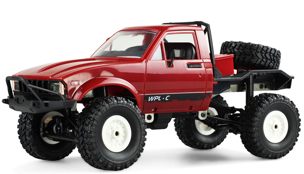 Pick-up Truck 4WD 1:16 Bausatz Red