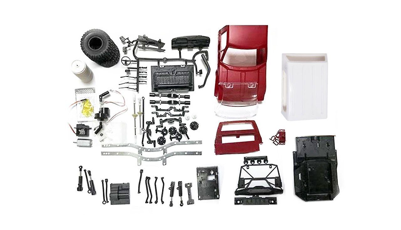 Offroad Truck 4WD 1:16 Bausatz Red