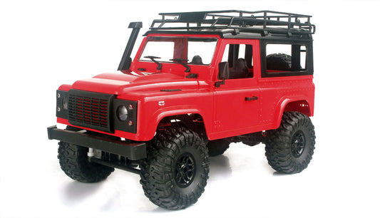 Off-Road Vehicle Crawler 4WD 1:12 Bausatz Red