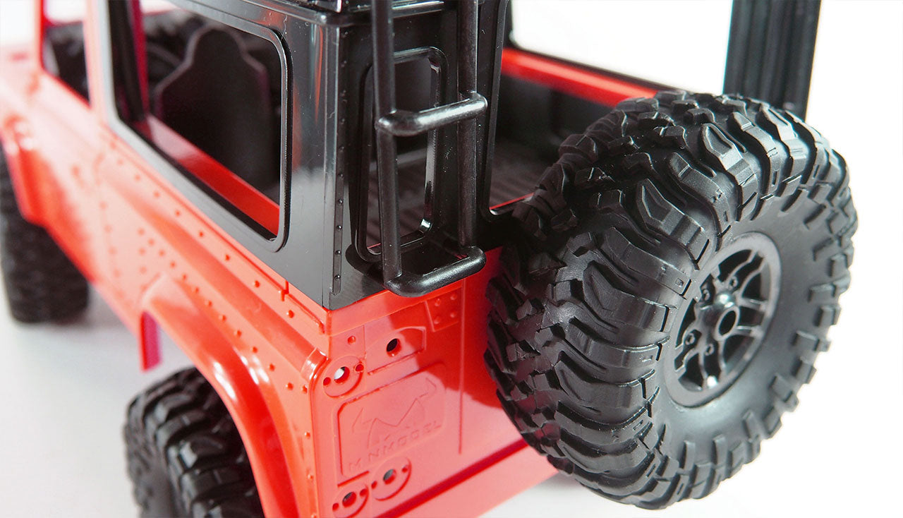 Off-Road Vehicle Crawler 4WD 1:12 Bausatz Red