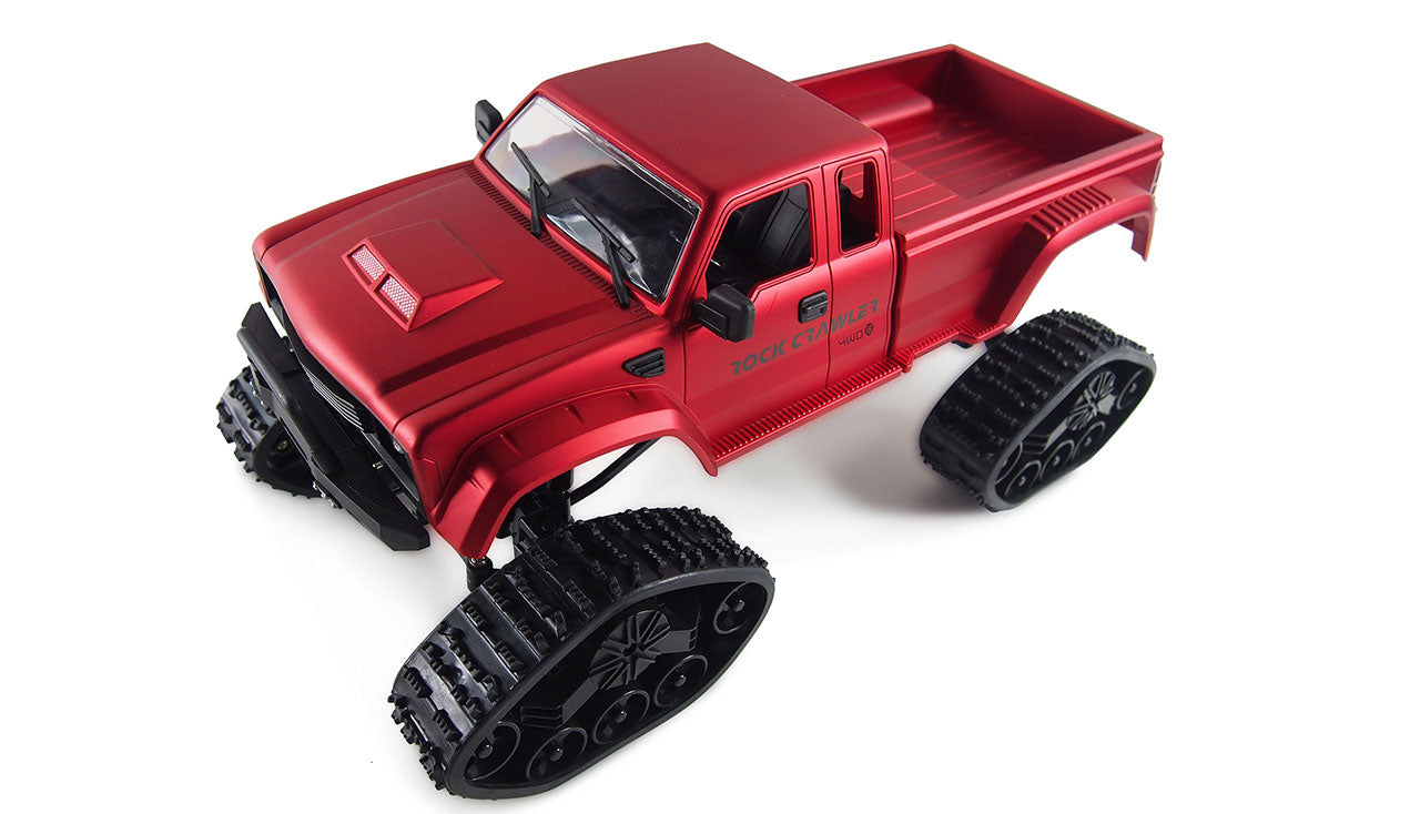 Pick-up Truck FPV With Rädern & Ketten 4WD 1:16 RTR Red